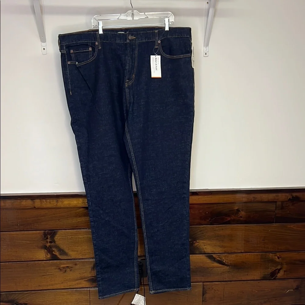 NWT‎ Old Navy Dark Wash Blue Jeans- 44x36